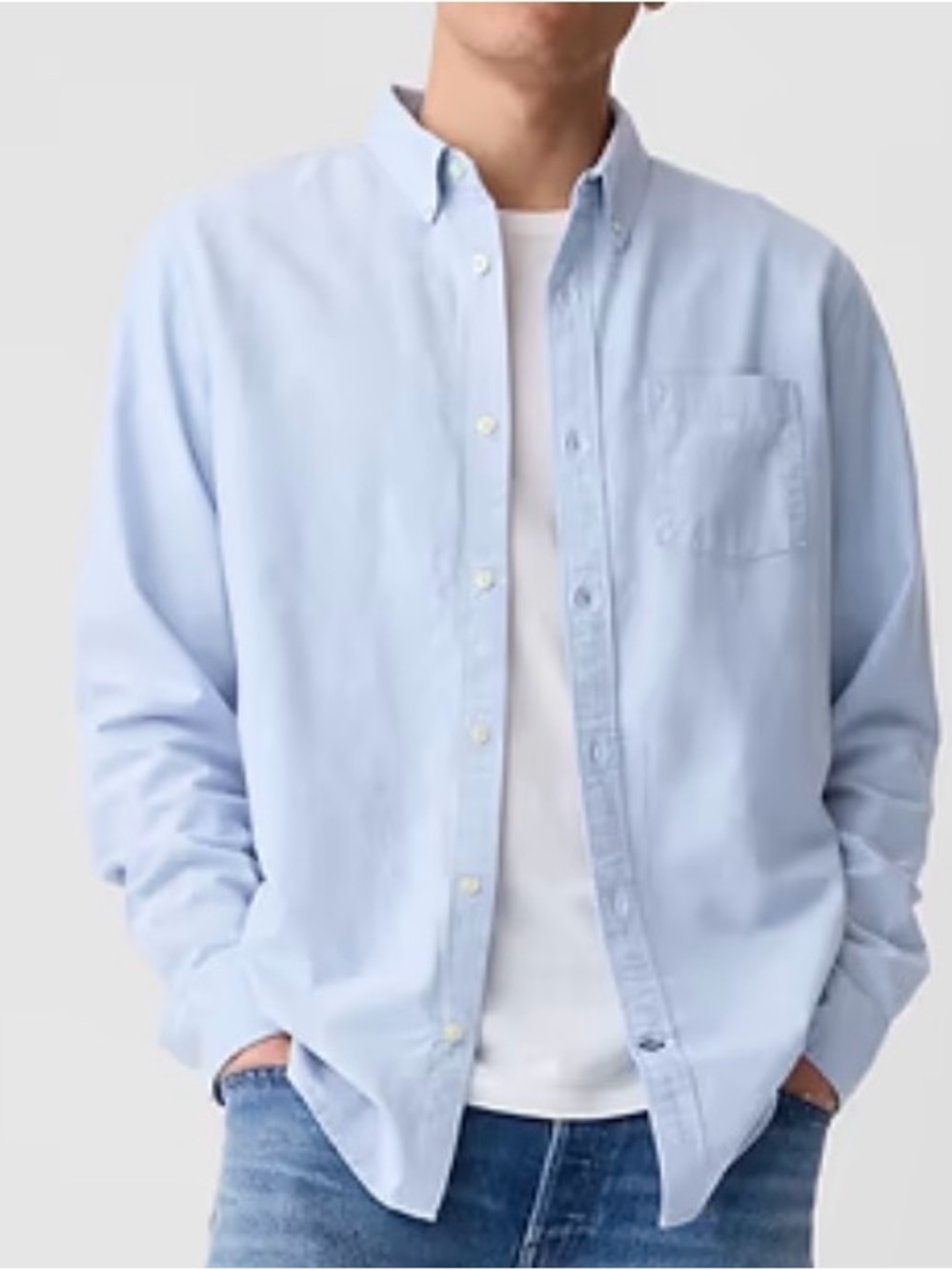 GAP Light Blue Men's Shirt Jacket